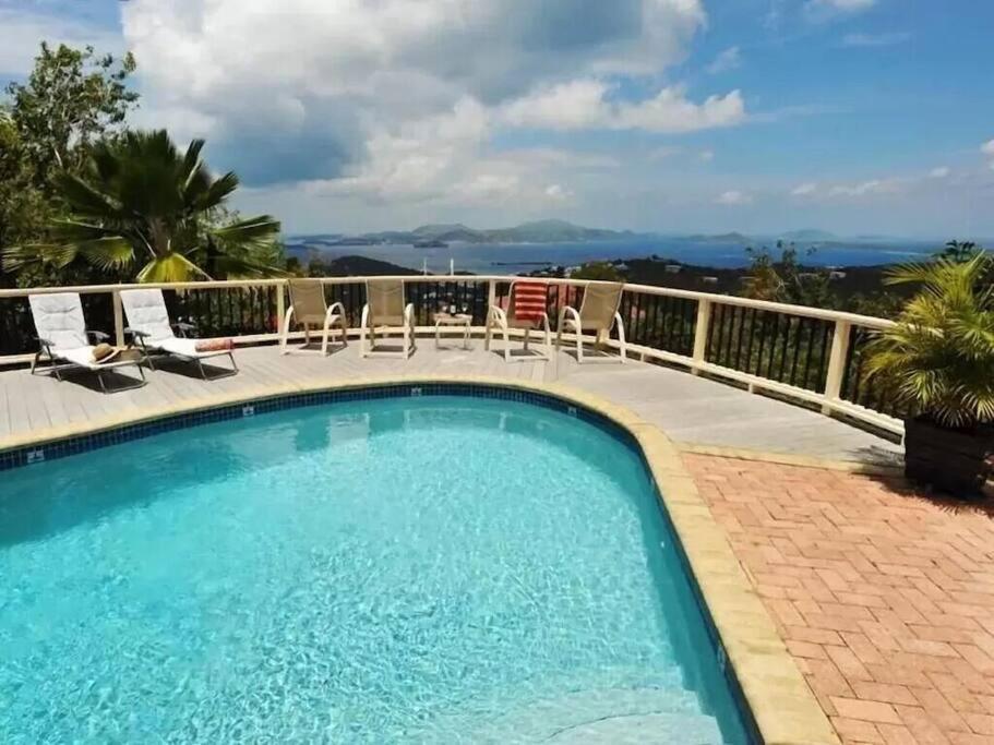 Cielo Vista Villa 3 Bdrm Sleeps 6 Heavenly View Cruz Bay ภายนอก รูปภาพ
